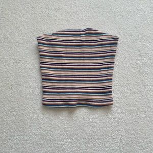 Striped tube top